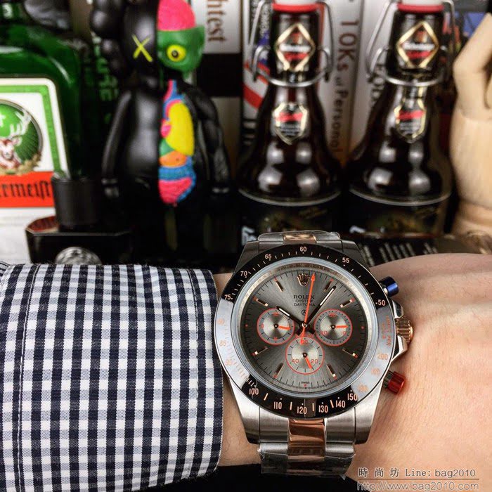 ROLEX勞力士 全自動機械 精鋼錶帶 男士腕表  wssb3571